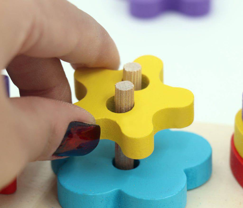 π§  Montessori Shape & Number Puzzle Board β Learn, Stack, Sort & Play! ππ’π‘