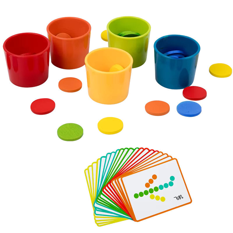 π§© Montessori Color Shape Classification Toy β Early Education Matching Game for Kids π¨