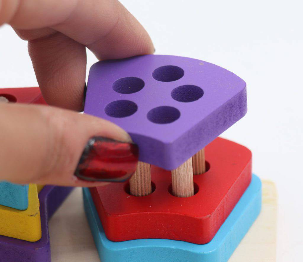 π§  Montessori Shape & Number Puzzle Board β Learn, Stack, Sort & Play! ππ’π‘