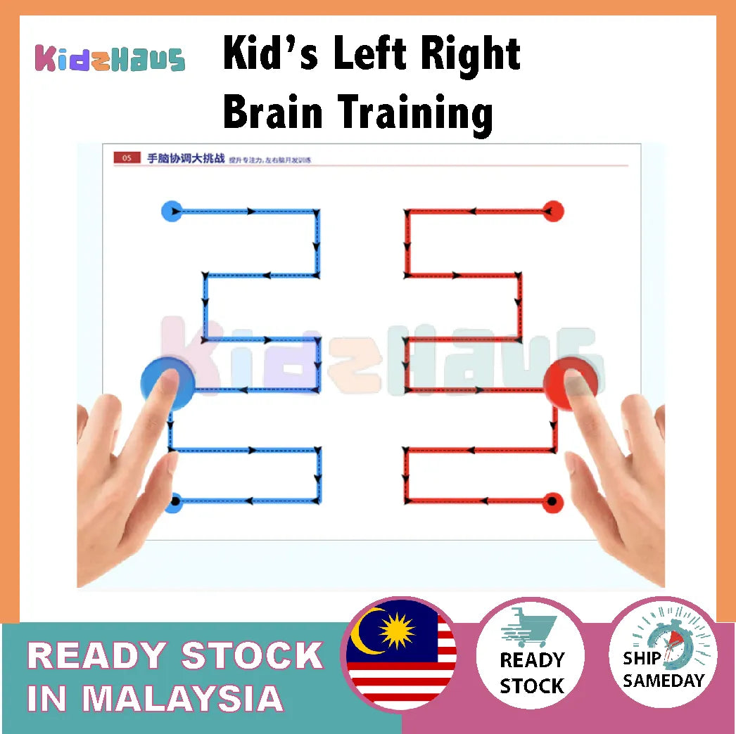 π§ βοΈ Kids Left & Right Brain Training Puzzle Set | Hand Coordination & Focus Development | Montessori-Inspired Toy for 3+ π―π