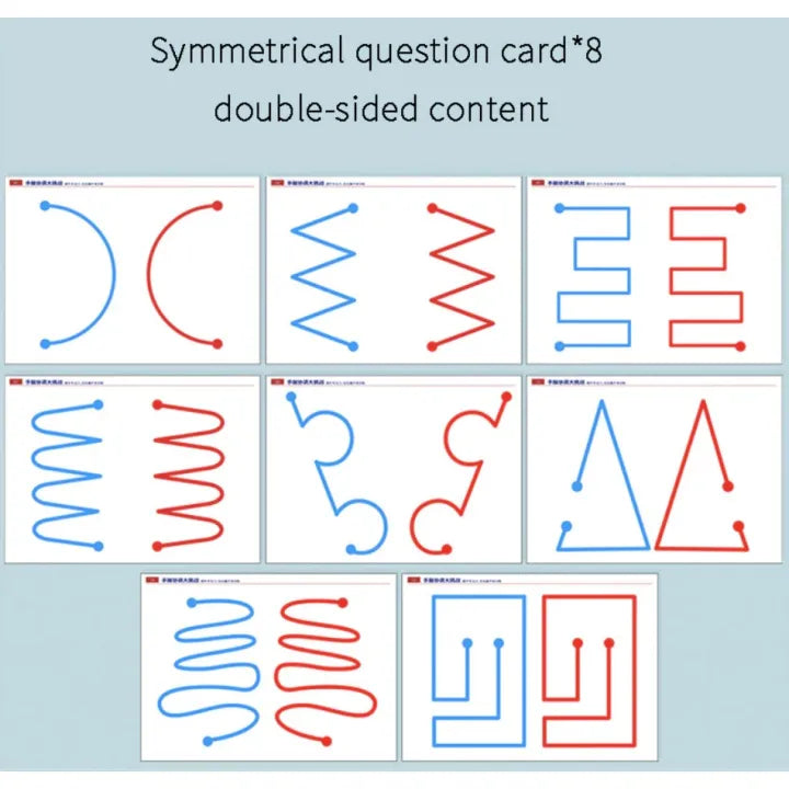 π§ βοΈ Kids Left & Right Brain Training Puzzle Set | Hand Coordination & Focus Development | Montessori-Inspired Toy for 3+ π―π