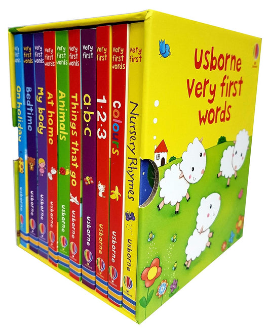 Usborne Very First Words | Gentle Learning for Growing Minds 📘🌟