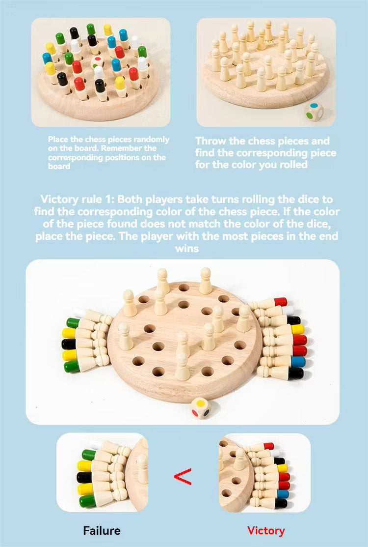 š§  Montessori Memory Match Stick Game ā Boost Memory, Color Recognition & Focus! š²šš§