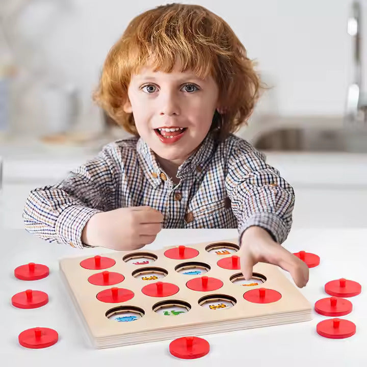 π§ βοΈ Intelligent Memory Chess Game | Montessori Logic & Brain Training Toy for Kids π±π