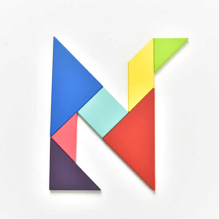 π§©π¨ Intelligent Geometric Math Wooden Tangram | Montessori Cartoon Puzzle Toy for Kids 3+ ππ§