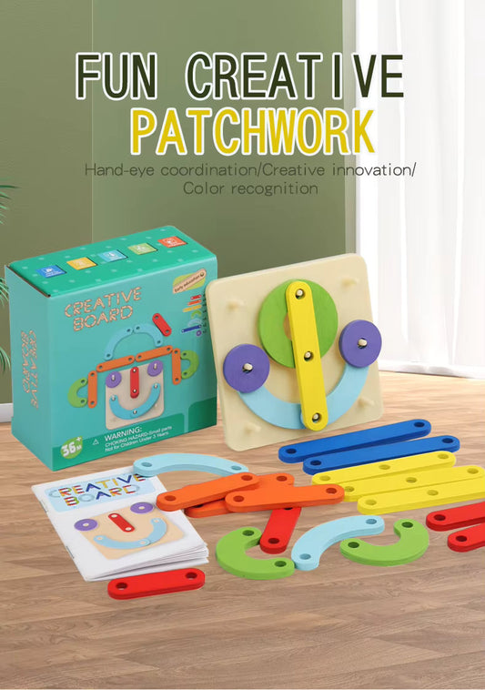π§© Safe Material 3D Puzzle Toy for Kids | Montessori Early Learning Toy π¨π§