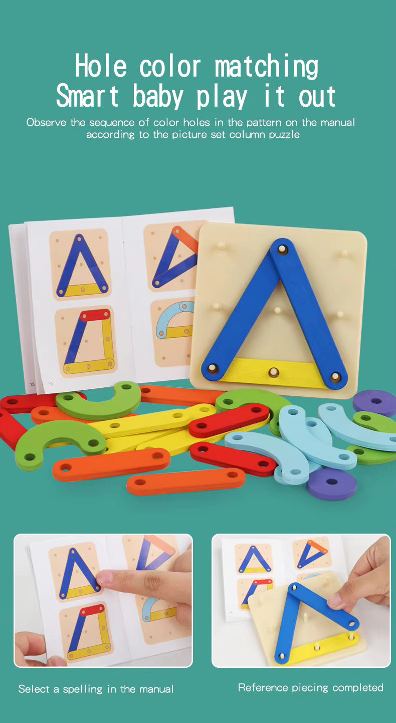 π§© Safe Material 3D Puzzle Toy for Kids | Montessori Early Learning Toy π¨π§