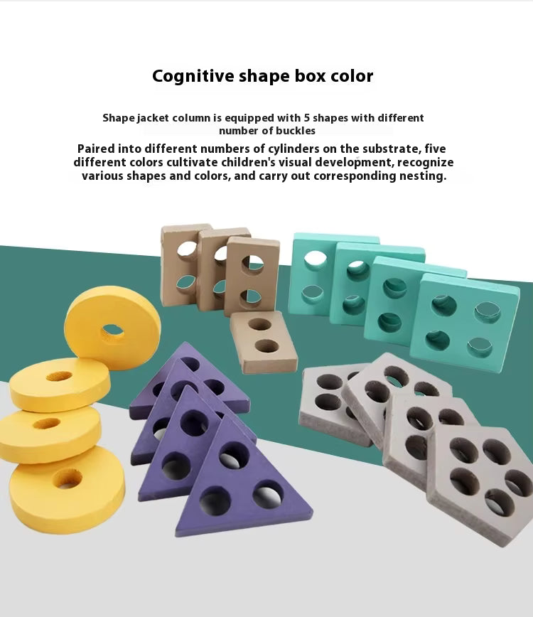 π’π Montessori 3-in-1 Number Puzzle Toy | Stacking, Counting & Shape Sorting | Early Learning Fun for Toddlers π―πΆ