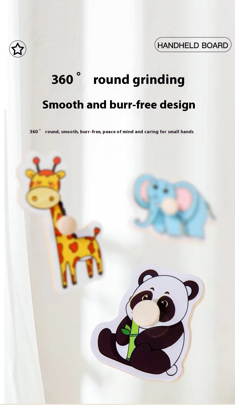 š§  Montessori Wooden Knob Puzzle Board Set ā Numbers, Letters, Animals & Vehicles ššš
°ļø