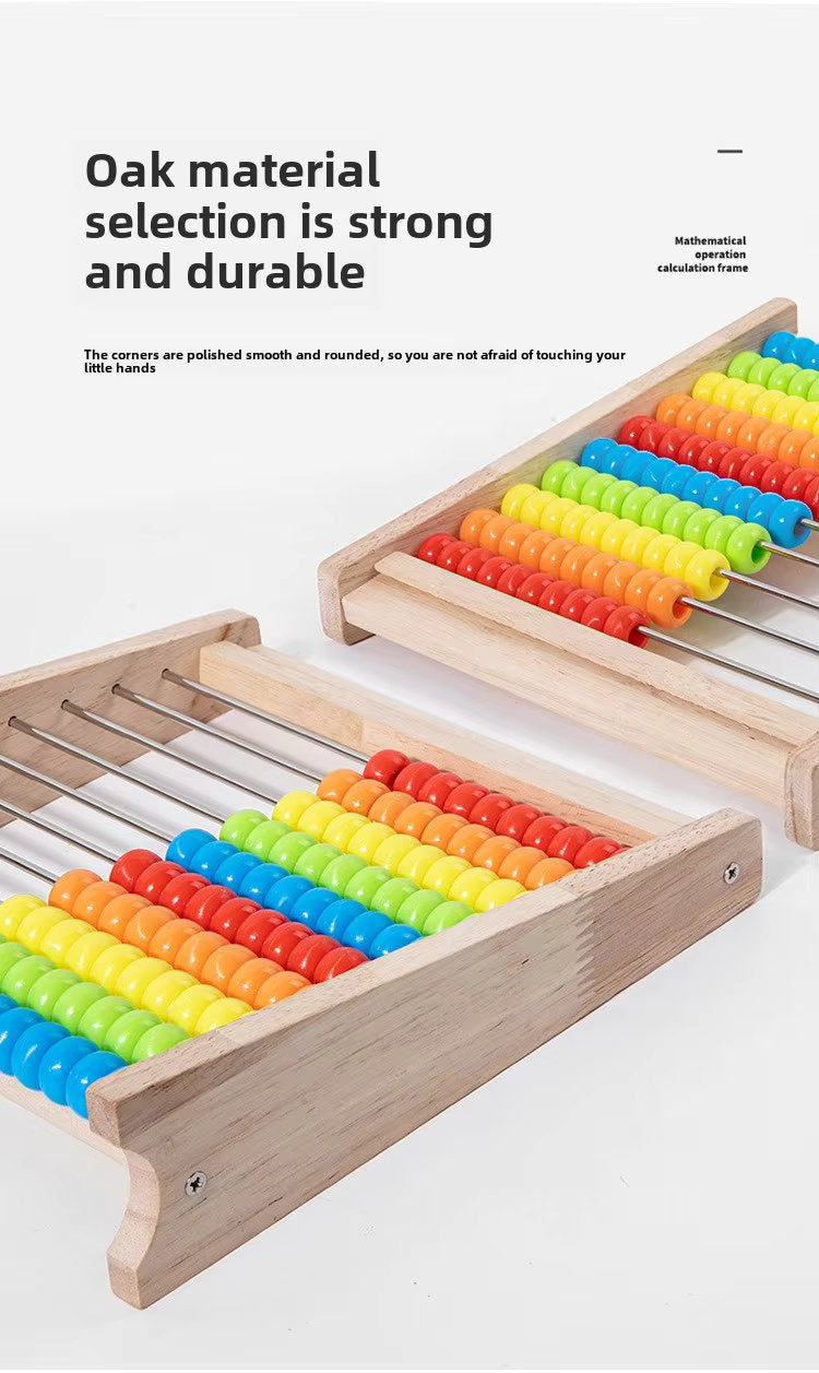 ๐งฎ Wooden Abacus Stand for Kids โ Make Math Fun & Hands-On! ๐