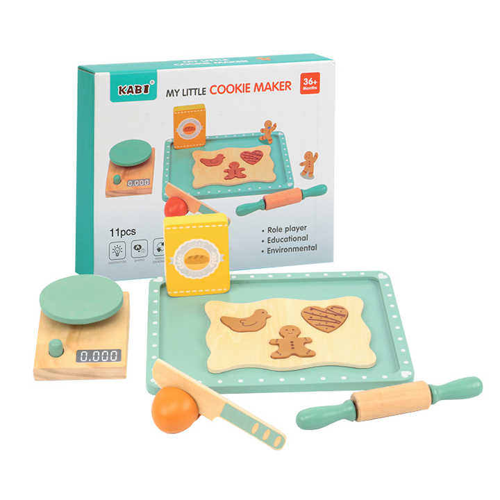 š°šŖ Kids Pretend Baking Food Toy | Wooden Cooking & Play š„§š