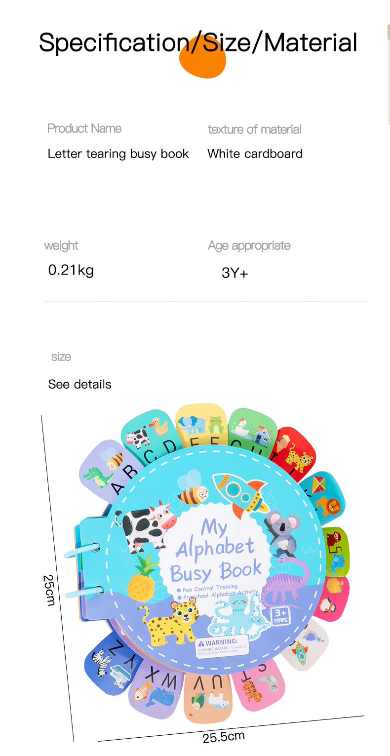 Busy Book Adventure for Little Learners! π