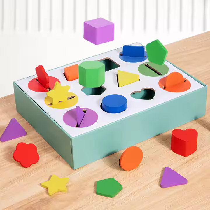 π¨ Montessori Shape Sorting Fun for Toddlers! π