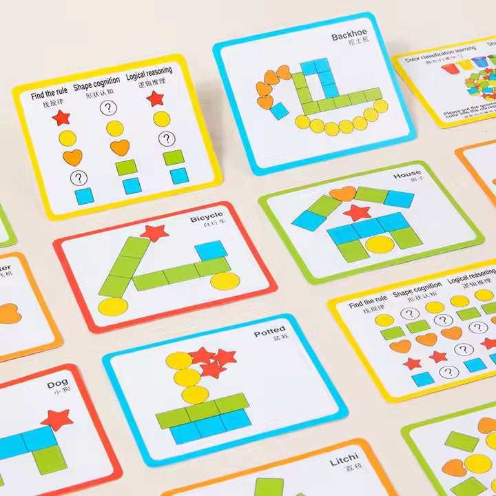 π§© Montessori Color Shape Classification Toy β Early Education Matching Game for Kids π¨