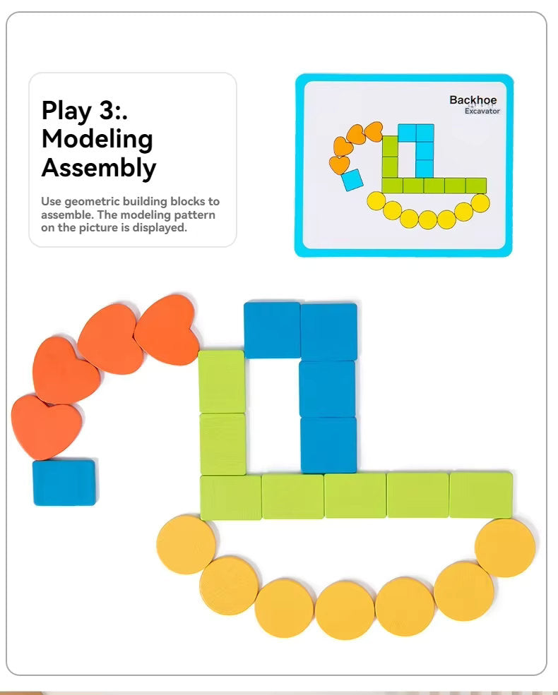 π§© Montessori Color Shape Classification Toy β Early Education Matching Game for Kids π¨