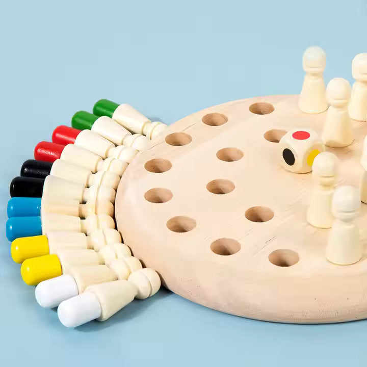 š§  Montessori Memory Match Stick Game ā Boost Memory, Color Recognition & Focus! š²šš§