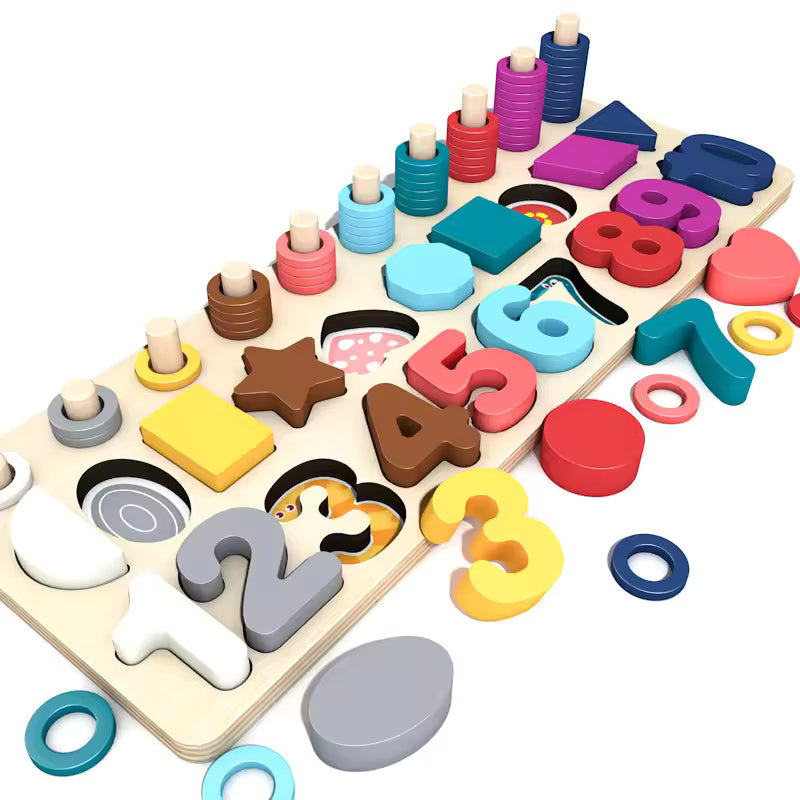 ππ’ Multi-Function Logarithmic Board | Montessori Wooden Math Toy ππ§