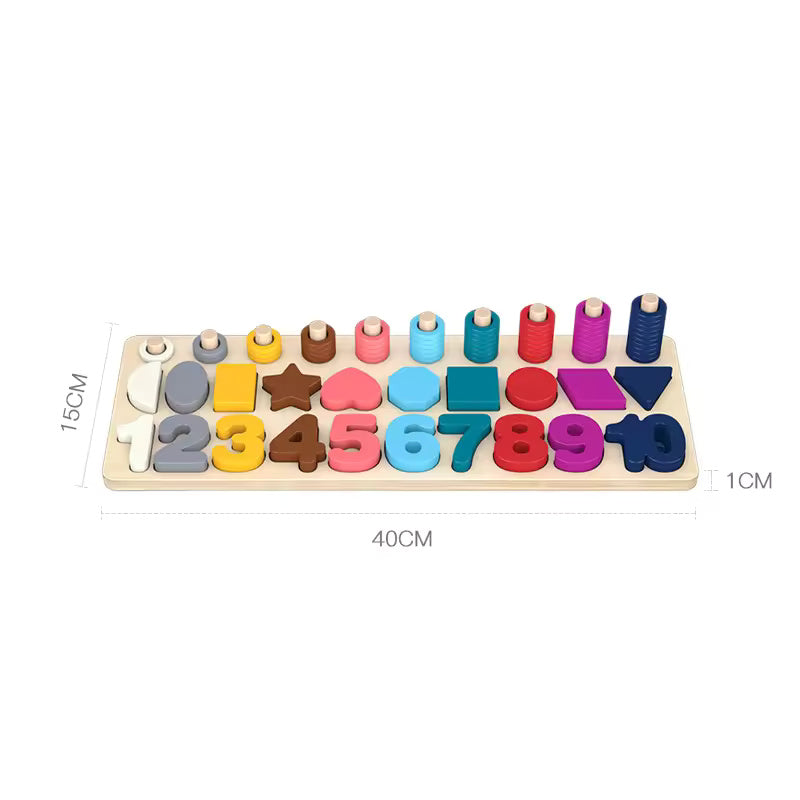 ππ’ Multi-Function Logarithmic Board | Montessori Wooden Math Toy ππ§