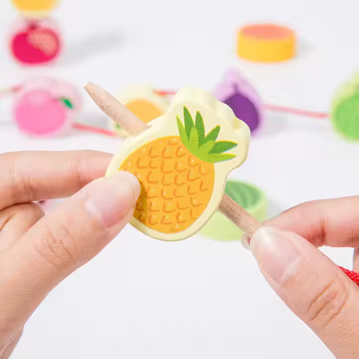 ๐จ๐  Early Educational Montessori Letter & Object Bead String Sets ๐งต๐งธ