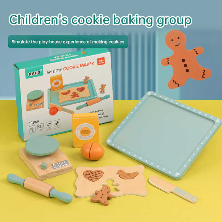 š°šŖ Kids Pretend Baking Food Toy | Wooden Cooking & Play š„§š