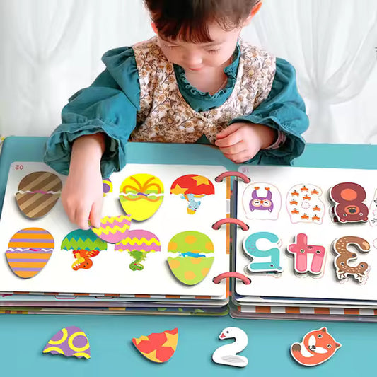 π¦π Busy Book Montessori Activity Set β Early Learning for Toddlers (30 Pages)