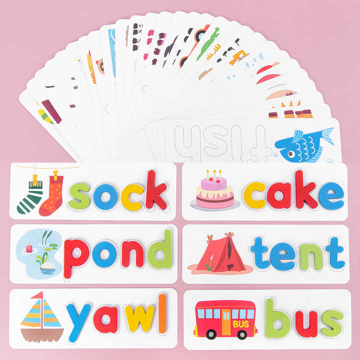 π π Montessori Wooden Alphabet Puzzle Game | Kids ABC Spelling & Cognition Toy for Preschool Learning ππ