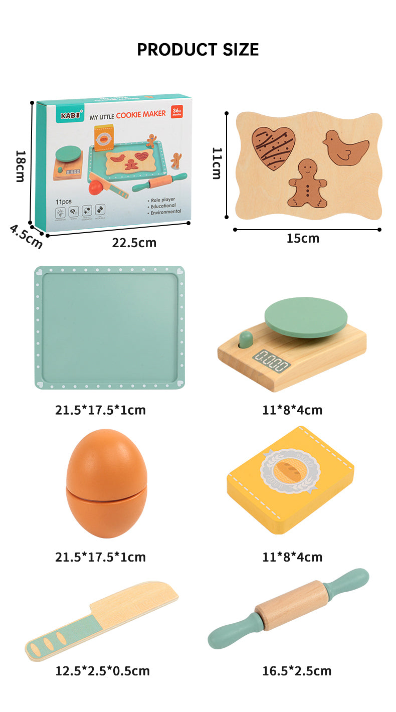š°šŖ Kids Pretend Baking Food Toy | Wooden Cooking & Play š„§š