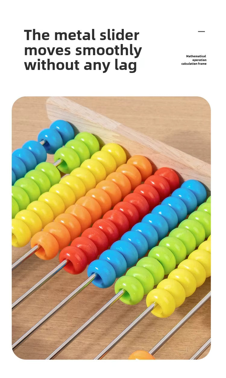๐งฎ Wooden Abacus Stand for Kids โ Make Math Fun & Hands-On! ๐