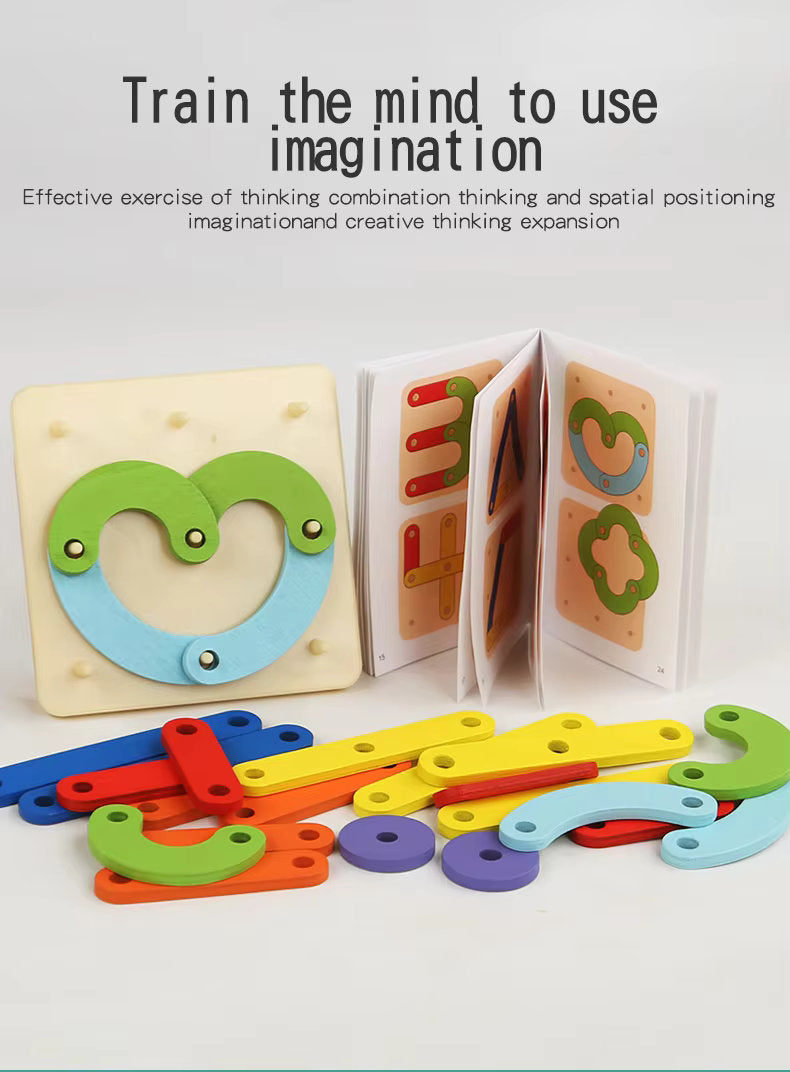 π§© Safe Material 3D Puzzle Toy for Kids | Montessori Early Learning Toy π¨π§