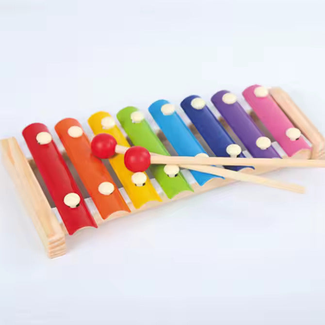 πΆπ Montessori Wooden Frame Xylophone | Colorful Musical Educational Toy π