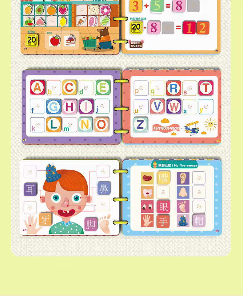 π¦π Busy Book Montessori Activity Set β Early Learning for Toddlers (30 Pages)