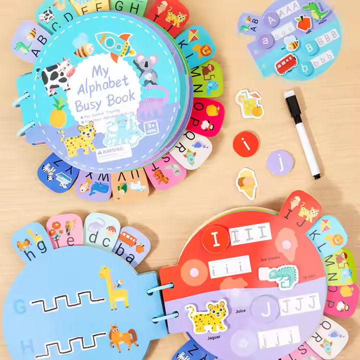 Busy Book Adventure for Little Learners! π