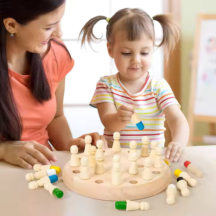 š§  Montessori Memory Match Stick Game ā Boost Memory, Color Recognition & Focus! š²šš§