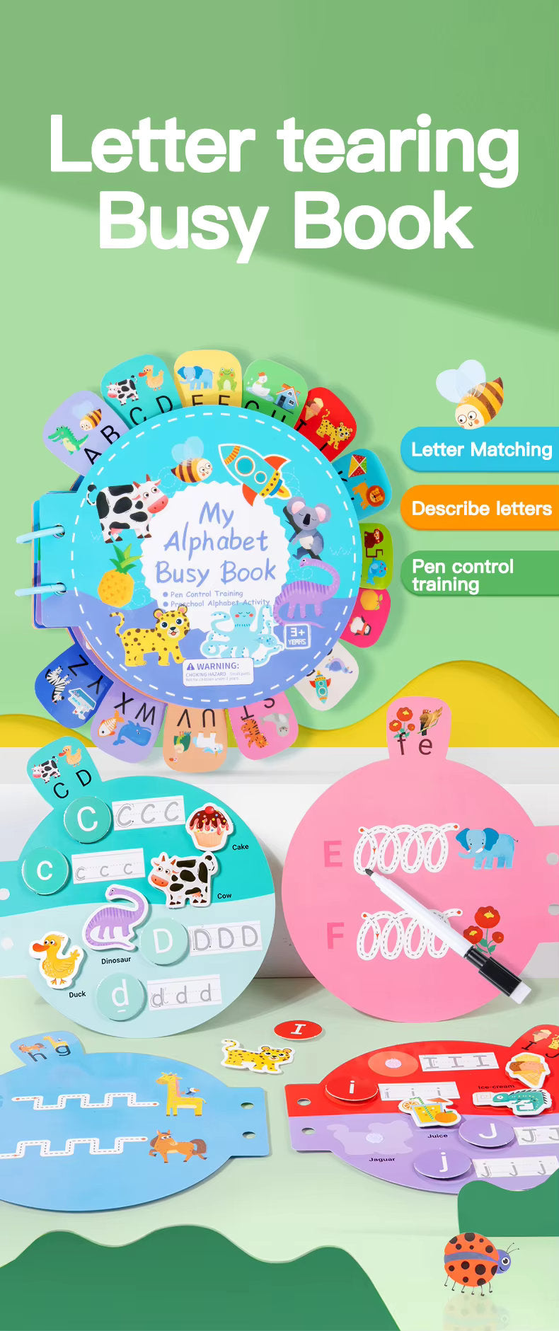 Busy Book Adventure for Little Learners! π