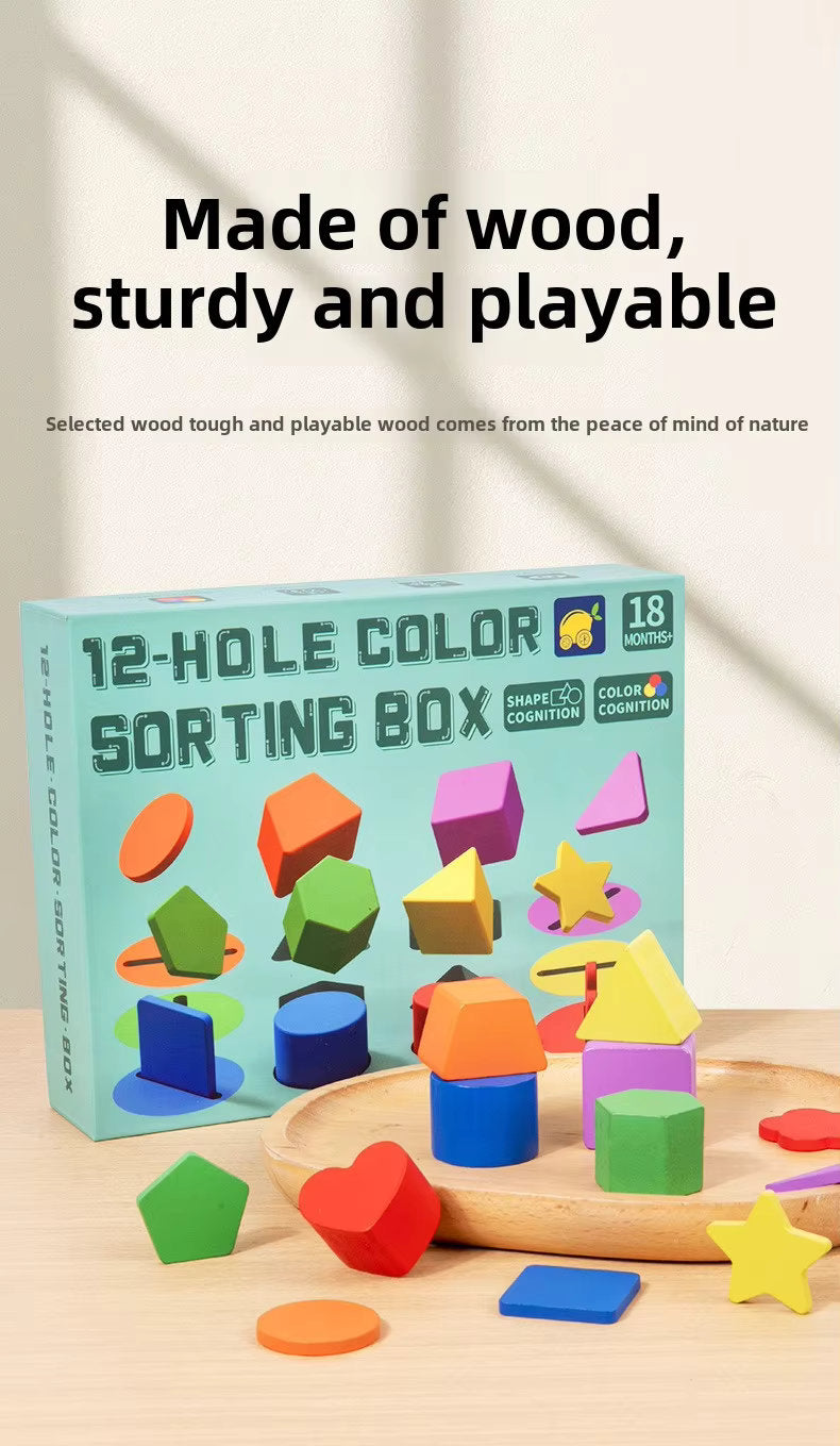 π¨ Montessori Shape Sorting Fun for Toddlers! π