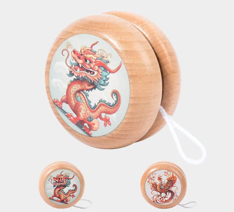 Whirling Fun π Wooden Cartoon Yo-Yo for Kids | Animal Balance Toy π―πΌπͺ