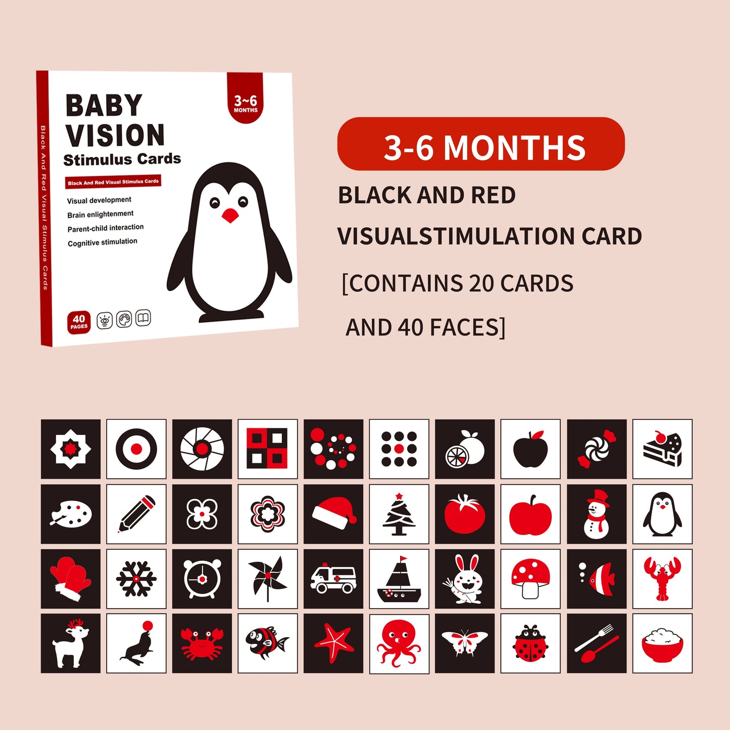πΆπ Early Learning Visual Stimulation Flashcards π€π§  Talking Cards for Babies & Toddlers