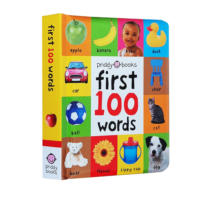 🌟 First 100 Board Books Set – Words, Animals, Trucks & Shapes! 📚