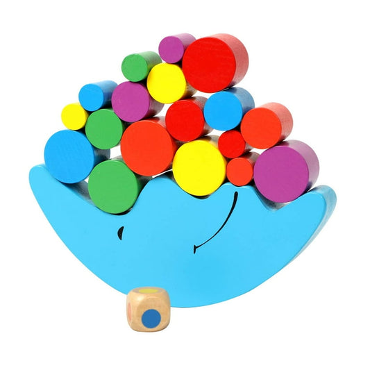 Wooden Moon Balance Game Kids Educational Toy