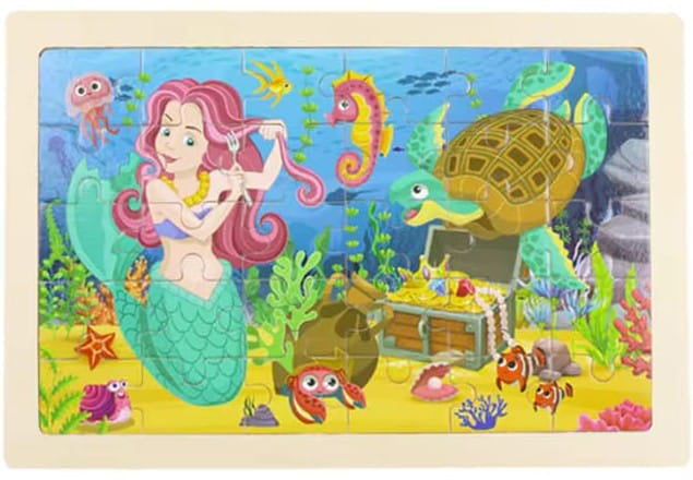 🧩 Puzzle Adventure! | Wooden Cartoon Puzzle Fun for Kids 🎨🦕