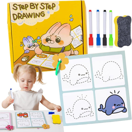 🖍️ Step-by-Step Drawing Fun for Little Artists! 🐣