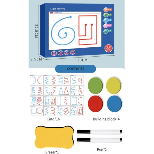 🧠✍️ Kids Left & Right Brain Training Puzzle Set | Hand Coordination & Focus Development | Montessori-Inspired Toy for 3+ 🎯🔄