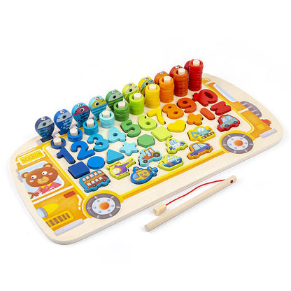 🐸🚂 Montessori Busy Board | Cognize, Match & Learn 🌈🧩