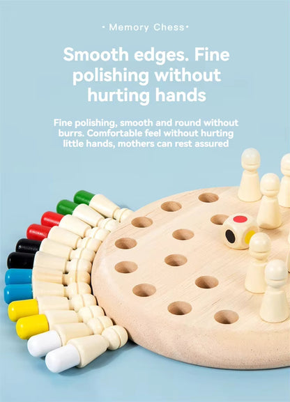🧠 Montessori Memory Match Stick Game – Boost Memory, Color Recognition & Focus! 🎲🌈🧒