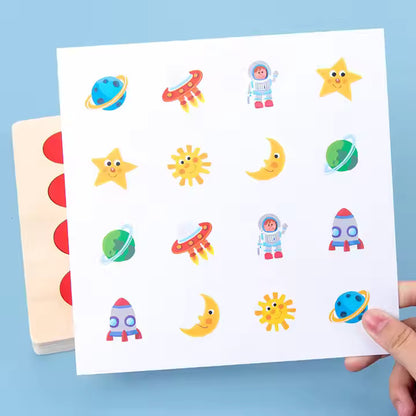 🧠♟️ Intelligent Memory Chess Game | Montessori Logic & Brain Training Toy for Kids 🌱🎓