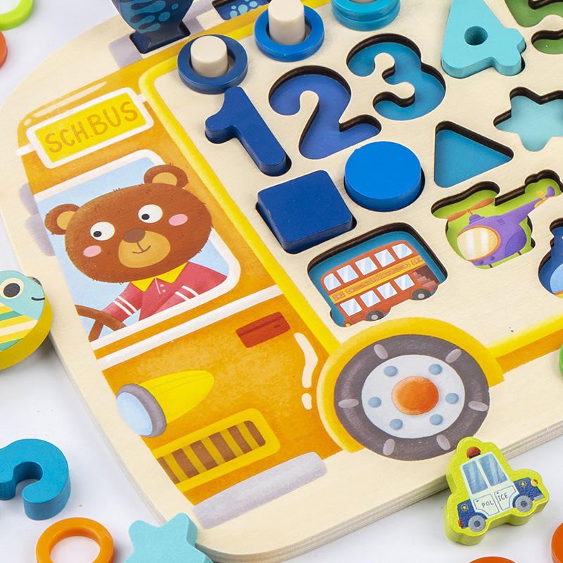 🐸🚂 Montessori Busy Board | Cognize, Match & Learn 🌈🧩