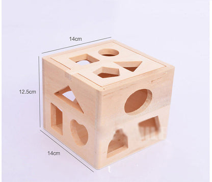 🎯 Wooden Shape Sorter Box - Educational Fun for Curious Minds! 🧩