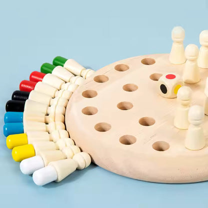🧠 Montessori Memory Match Stick Game – Boost Memory, Color Recognition & Focus! 🎲🌈🧒