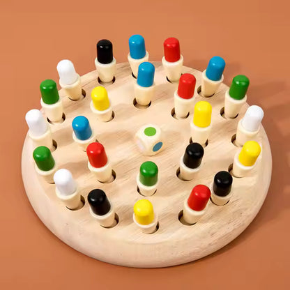 🧠 Montessori Memory Match Stick Game – Boost Memory, Color Recognition & Focus! 🎲🌈🧒