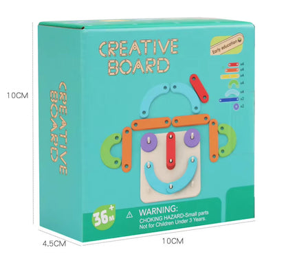🧩 Safe Material 3D Puzzle Toy for Kids | Montessori Early Learning Toy 🎨🧠